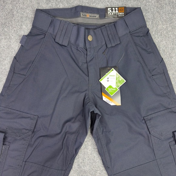 5.11 Tactical Pants Womens 4 Blue Taclite EMS Pro Cargo Ripstop Cargo Utility - Picture 5 of 11
